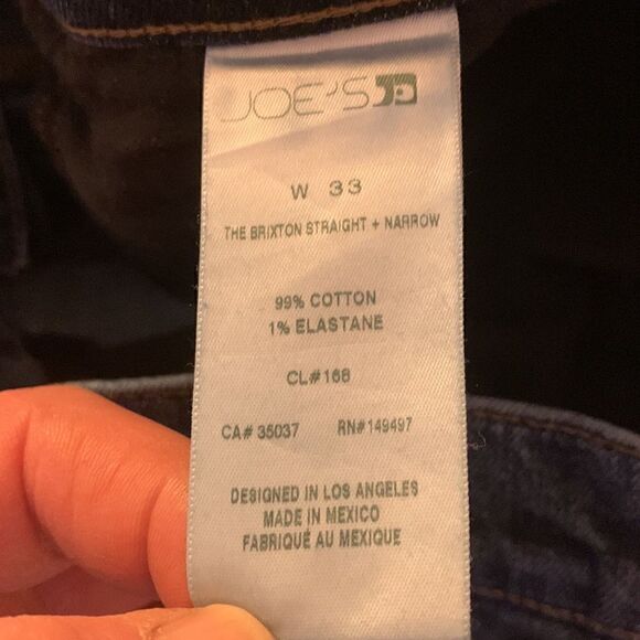 JOE’S, jeans, size 33, great condition, some wear around hem - Picture 9 of 13